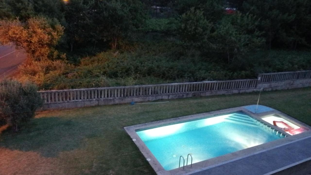 Atico A 3 Km De Sanxenxo Con Piscina Y Garaje 아파트 외부 사진